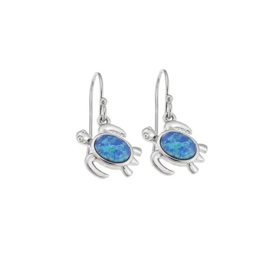 Σκουλαρίκια Senza από ασήμι 925, Opal