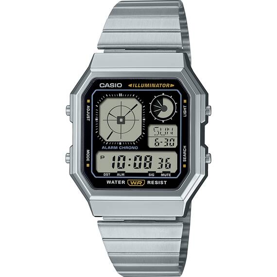 CASIO Vintage Edgy A-130WE-1AEF