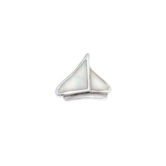 Μοτίφ Senza από ασήμι 925, καραβάκι με Opal