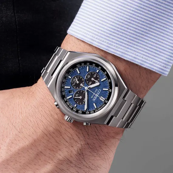 CITIZEN Eco-Drive Super Titanium Chronograph CA4610-85L, image 2
