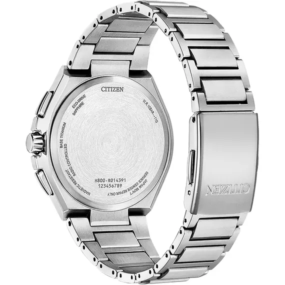 CITIZEN Eco-Drive Super Titanium Radio Controlled Chronograph AT8234-85E, image 3