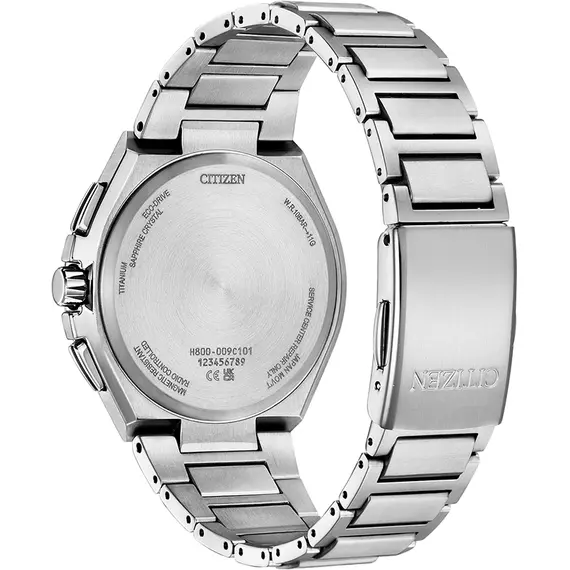 CITIZEN Eco-Drive Super Titanium Radio Controlled Chronograph AT8238-84A, image 6