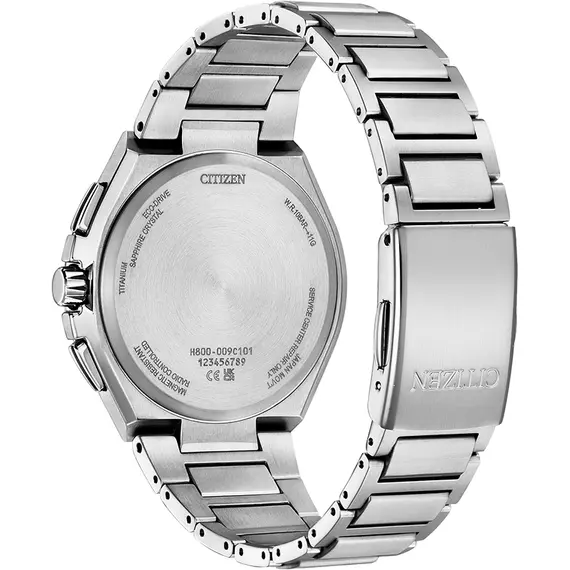 CITIZEN Eco-Drive Super Titanium Radio Controlled Chronograph AT8238-84L, image 5