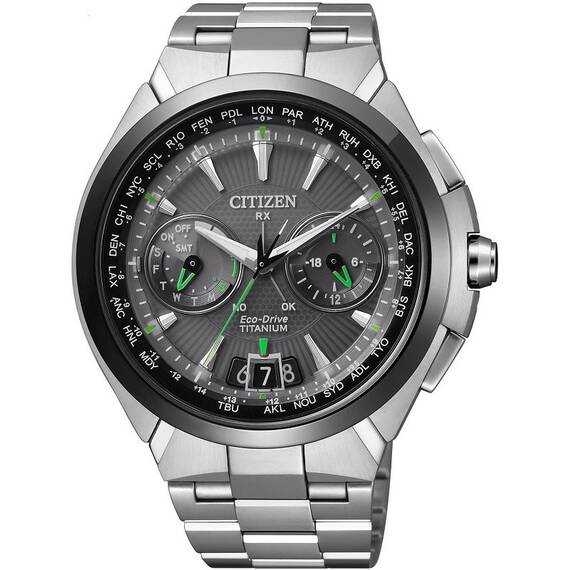 Citizen Satellite Wave Eco-Drive Titanium CC1084-55E