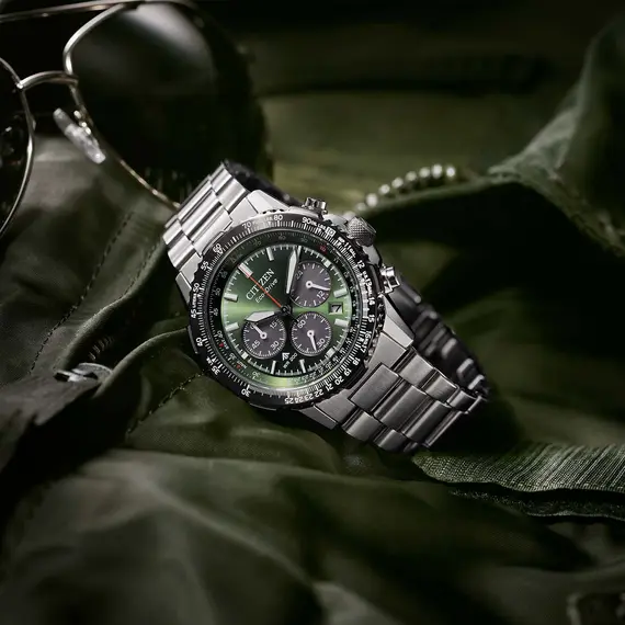 CITIZEN Eco-Drive Chronograph CA4664-60W, image 3