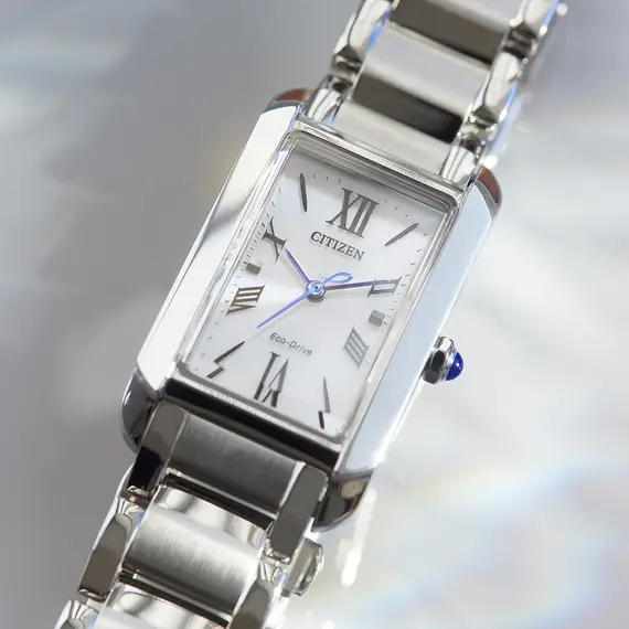 CITIZEN L Rectangular Eco-Drive EW5620-55A, image 2