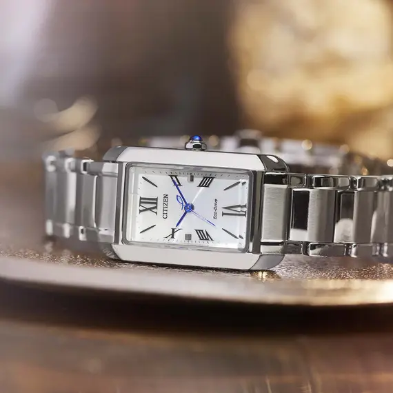CITIZEN L Rectangular Eco-Drive EW5620-55A, image 3