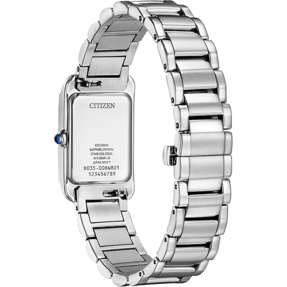 CITIZEN L Rectangular Eco-Drive EW5620-55A, image 5