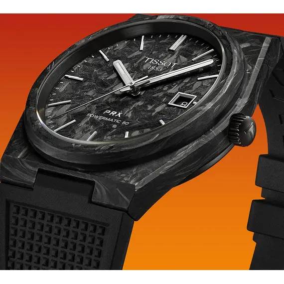 TISSOT PRX Powermatic 80 40mm Carbon T1379079720100, image 10