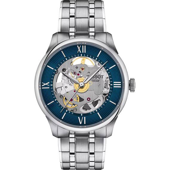 TISSOT Chemin Des Tourelles Skeleton T1398361104800