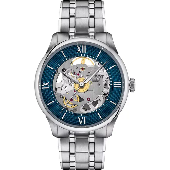 TISSOT Chemin Des Tourelles Skeleton T1398361104800