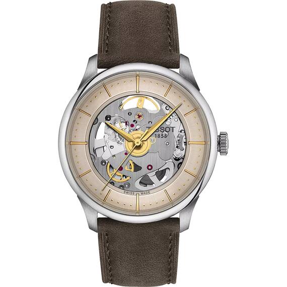 TISSOT Chemin Des Tourelles Skeleton T1398361626100
