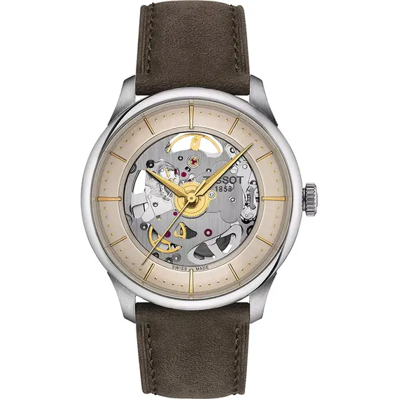 TISSOT Chemin Des Tourelles Skeleton T1398361626100