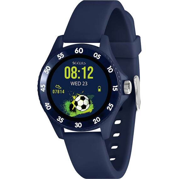 TIKKERS Series 34 Boys Smartwatch Blue Silicone Strap TKS34-0021