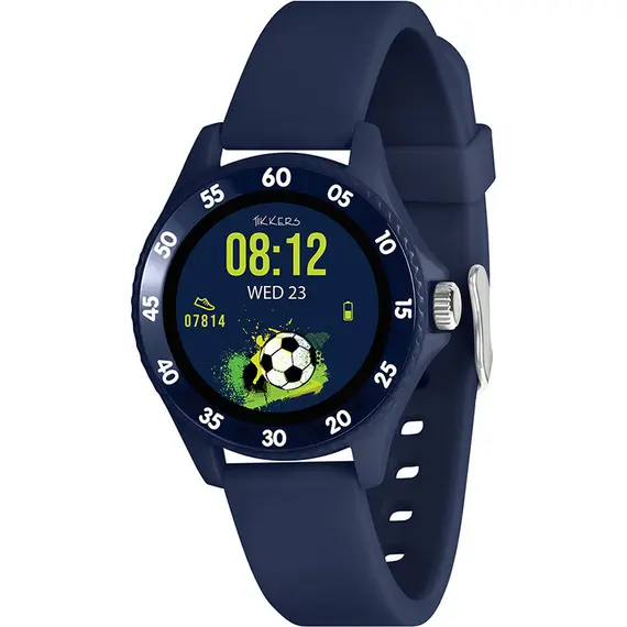 TIKKERS Series 34 Boys Smartwatch Blue Silicone Strap TKS34-0021