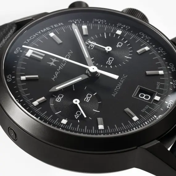 HAMILTON American Classic Intra-Matic Automatic Chronograph H38446730, image 3