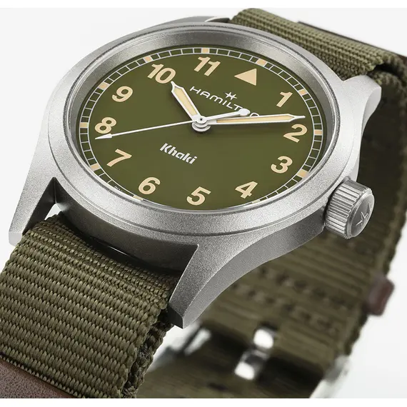 HAMILTON Khaki Field Quartz 38mm H69401960, image 3