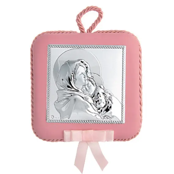 PRINCESILVERO Silver 925 Orthodox Icon Bedtime 10.5x10.5 MA/DM604-LR