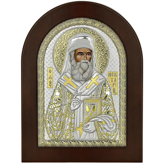 PRINCESILVERO Silver 925 Orthodox Icon 15x21 MA/E1147BX
