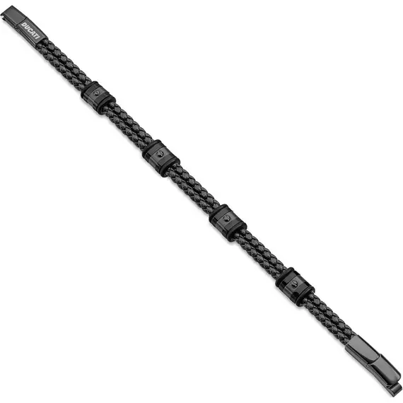 DUCATI Contesa Leather and Stainless Steel Bracelet DTAGB0003702, image 3