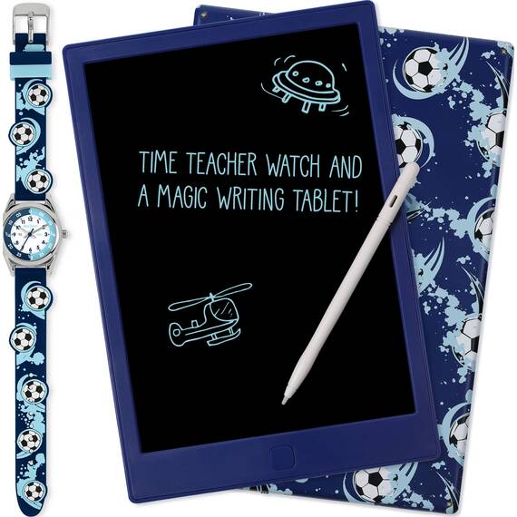 TIKKERS Time Teaching Watch & Magic Writing Tablet Set ATK1110-PAD