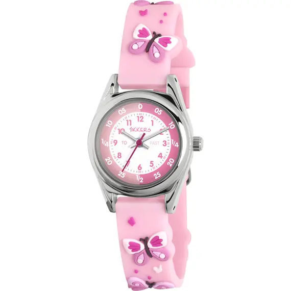 TIKKERS Girls' Time Teaching Watch & Magic Writing Tablet Set ATK1111-PAD, image 2