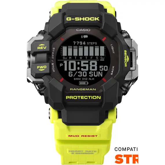 CASIO G-Shock Rangeman Solar Bluetooth GPS GPR-H1000RY-1A9ER, image 2
