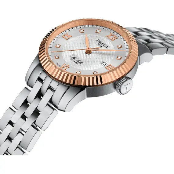 TISSOT Le Locle Automatic 29mm 18K Gold Bezel T9322074103600, image 6