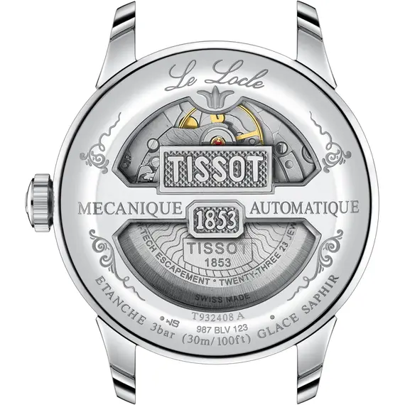 TISSOT Le Locle COSC 39mm 18K Gold Bezel T9324084103300, image 3