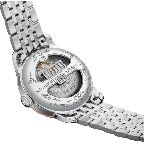 TISSOT Le Locle COSC 39mm 18K Gold Bezel T9324084103300, image 7
