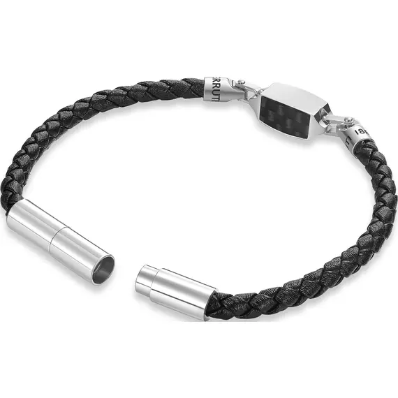 CERRUTI Leather Stainless Steel Bracelet CIAGB0011801, image 3