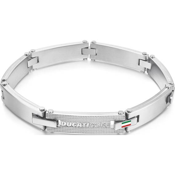 DUCATI Speciale Βραχιόλι Από Ανοξείδωτο Ατσάλι 21cm DTAGB0000505