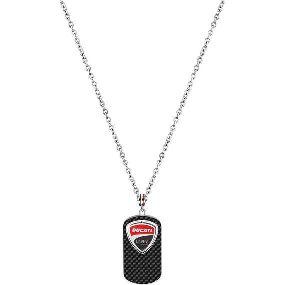 DUCATI Scudetto Κολιέ Από Ανοξείδωτο Ατσάλι 60cm-70cm DTAGN2137601