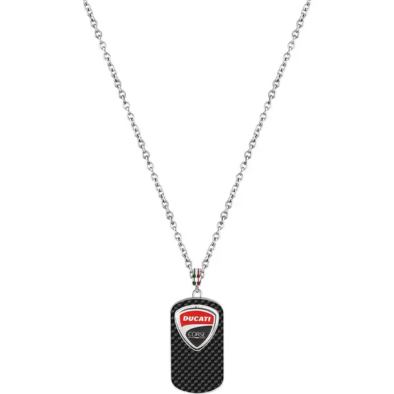 DUCATI Scudetto Κολιέ Από Ανοξείδωτο Ατσάλι 60cm-70cm DTAGN2137601
