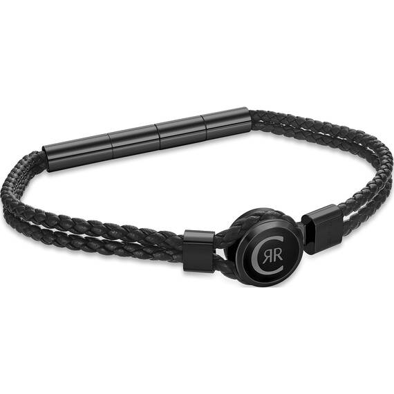 CERRUTI Leather Stainless Steel Bracelet CIAGB0012303