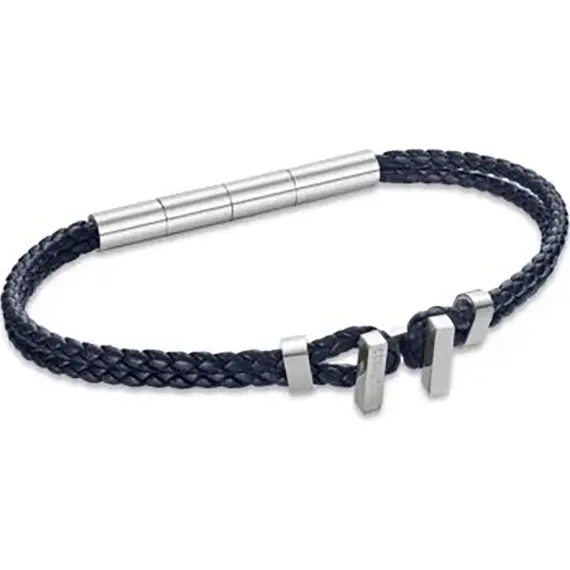CERRUTI Leather Stainless Steel Bracelet CIAGB0012503