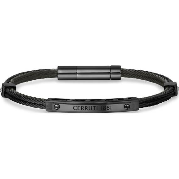CERRUTI D Cable Βραχιόλι Από Ανοξείδωτο Ατσάλι 20cm CIAGB2208808
