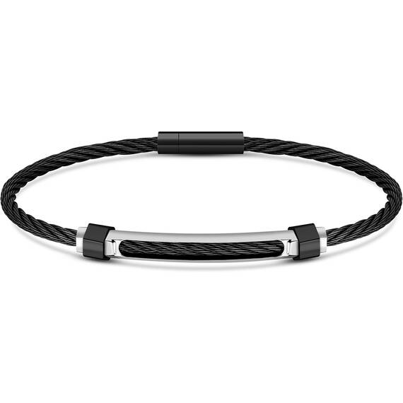 CERRUTI Only Cable Βραχιόλι Από Ανοξείδωτο Ατσάλι 20cm CIAGB2209901