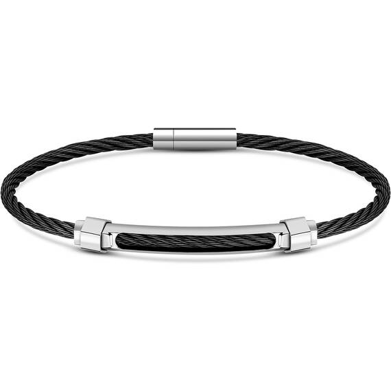 CERRUTI Only Cable Βραχιόλι Από Ανοξείδωτο Ατσάλι 20cm CIAGB2209902