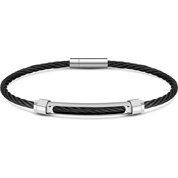 CERRUTI Only Cable Βραχιόλι Από Ανοξείδωτο Ατσάλι 20cm CIAGB2209902