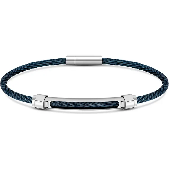 CERRUTI Only Cable Βραχιόλι Από Ανοξείδωτο Ατσάλι 20cm CIAGB2209903