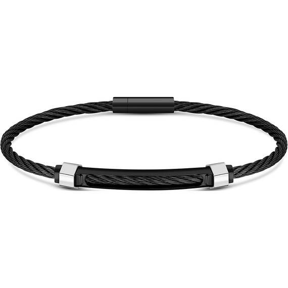 CERRUTI Only Cable Βραχιόλι Από Ανοξείδωτο Ατσάλι 20cm CIAGB2209910