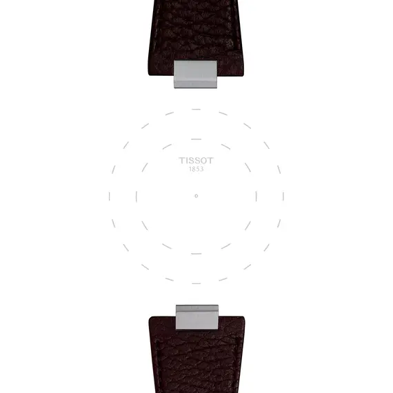 TISSOT Genuine Leather Strap For PRX Model 12mm T852049164, image 3