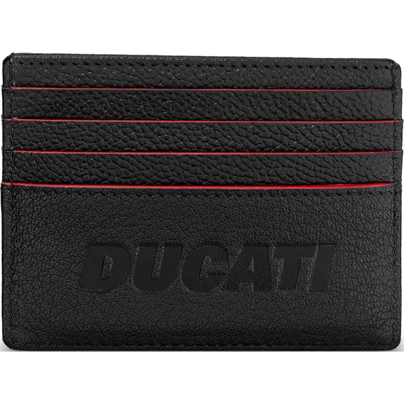 DUCATI Formale Καρτοθήκη Μαύρη Από Δέρμα 105mm x 78mm DTLGD2201302, image 2