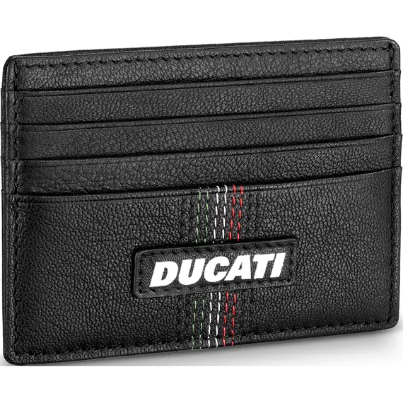 DUCATI Valore Καρτοθήκη Μαύρη Από Δέρμα 105mm x 78mm DTLGD2201401, image 3