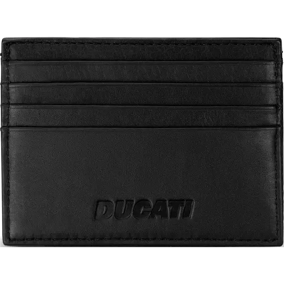 DUCATI Solito Καρτοθήκη Μαύρη Από Δέρμα 105mm x 78mm DTLGD2201602, image 2