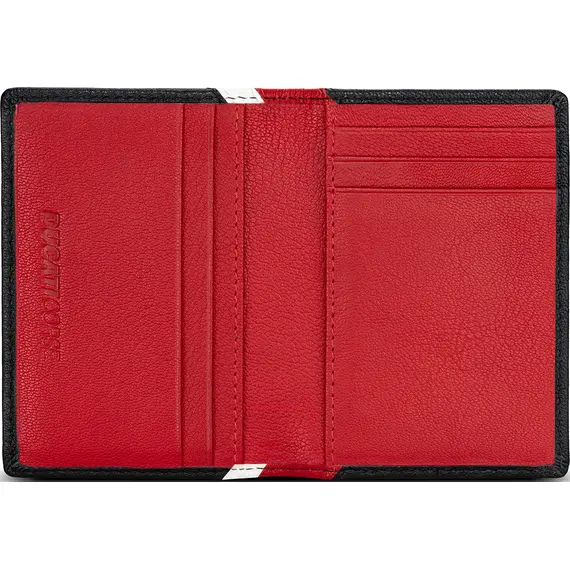 DUCATI Punto Καρτοθήκη Μαύρη Κόκκινη Από Δέρμα 105mm x 78mm DTLGD2201901, image 3