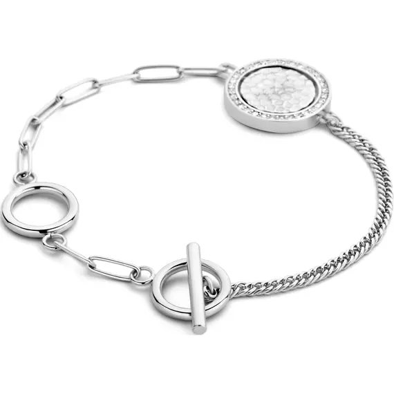 CERRUTI Retourner Βραχιόλι Από Ανοξείδωτο Ατσάλι 20cm CIJLB0000101, image 5
