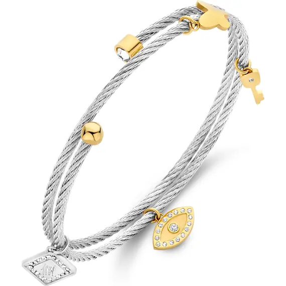 CERRUTI Kismet Βραχιόλι Από Ανοξείδωτο Ατσάλι 20cm CIJLB0000902, image 2