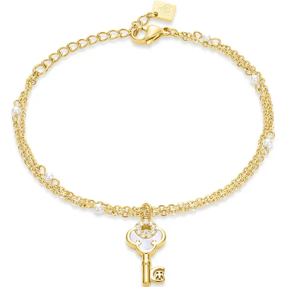 CERRUTI Gabriella Βραχιόλι Από Ανοξείδωτο Ατσάλι 17cm-20.5cm CIJLB0010801